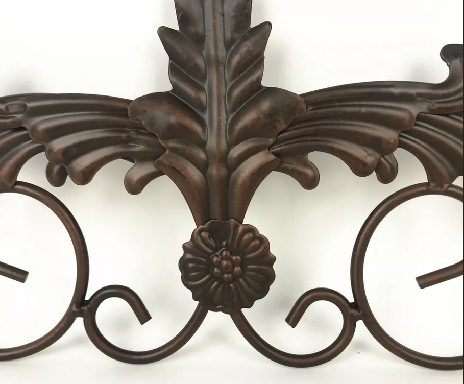 2x Metal Wall Art Decor Iron Wall Door Hang Decor 43x17cm Gift JBA3071