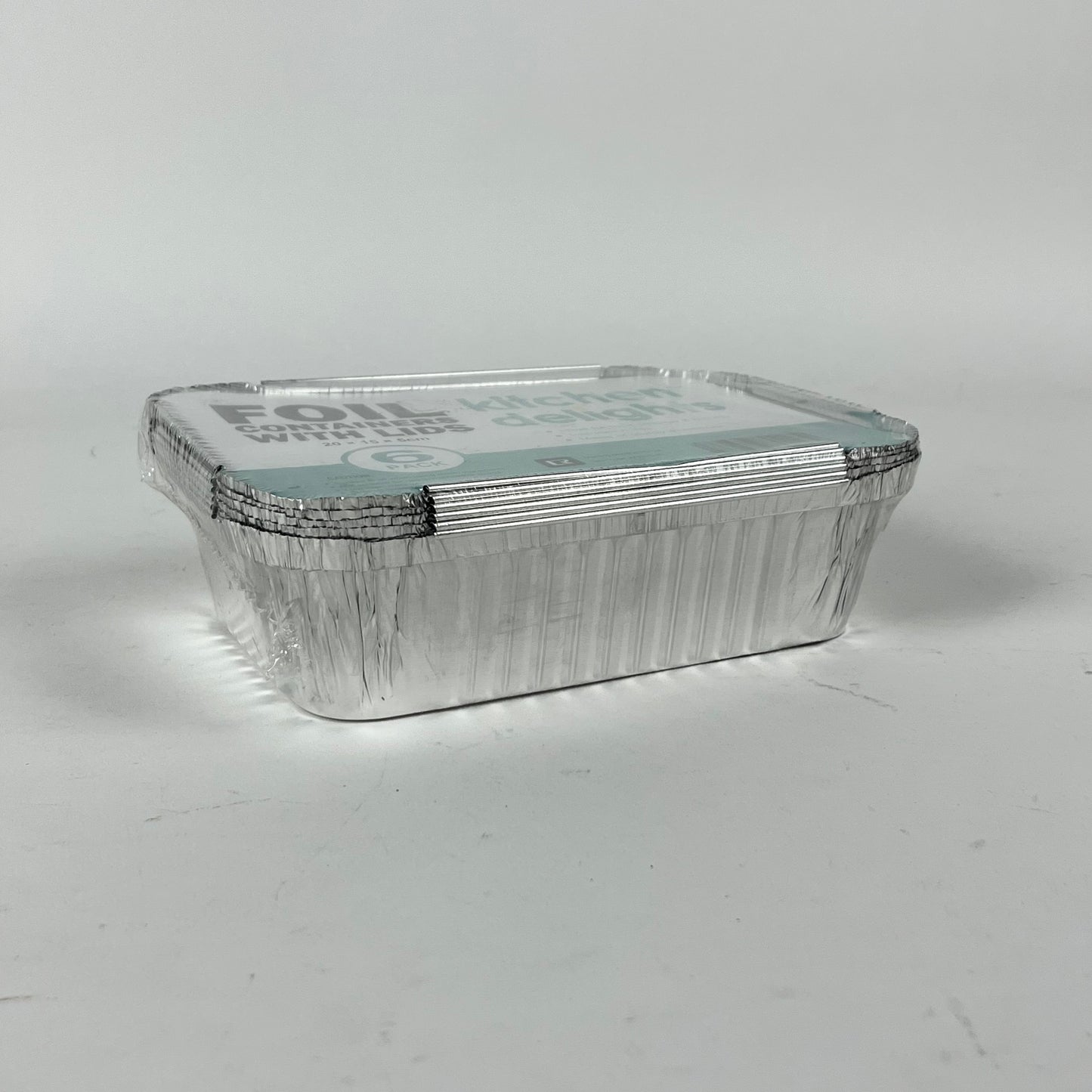 Foil containers with lids