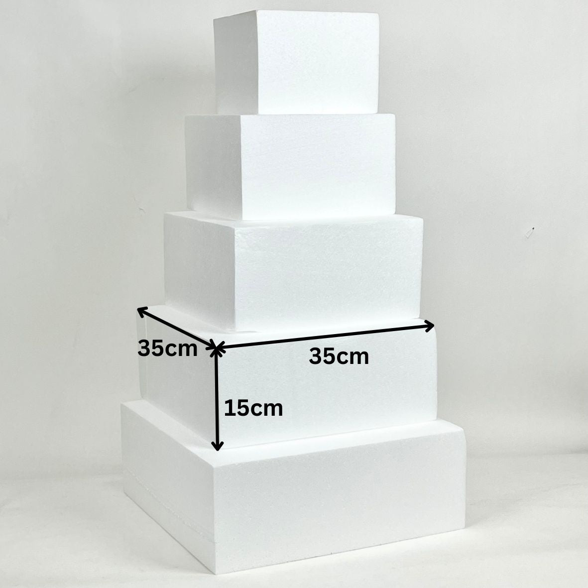 Foam Cake Dummy Square