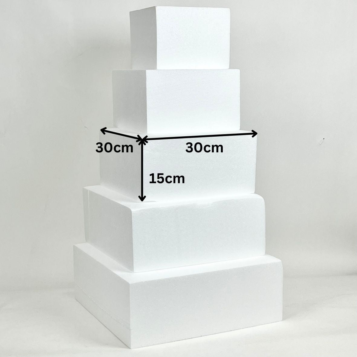 Foam Cake Dummy Square