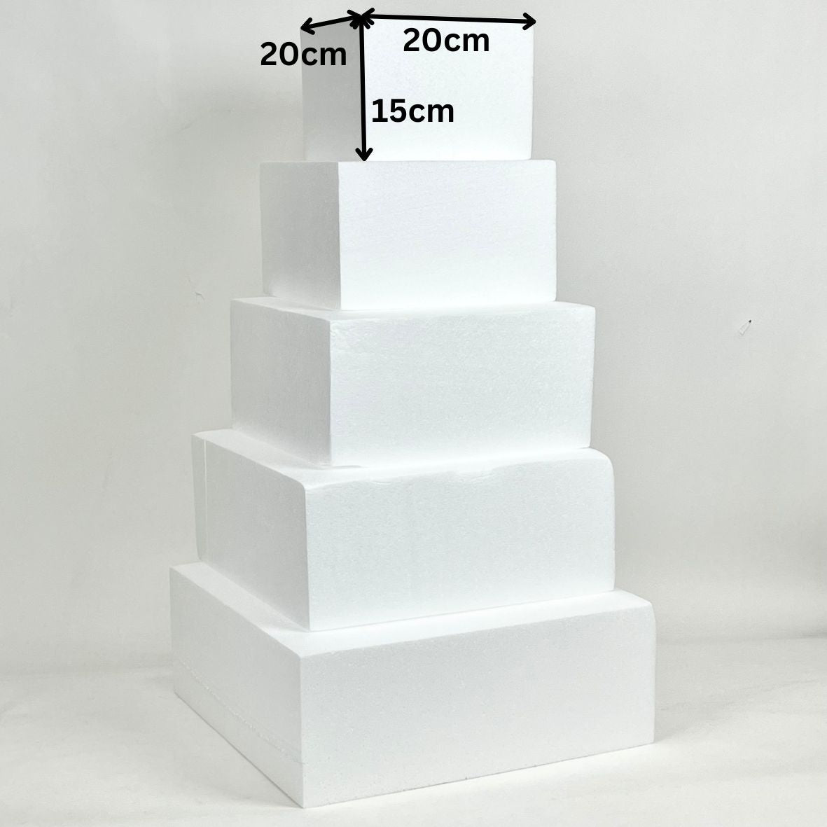 Foam Cake Dummy Square