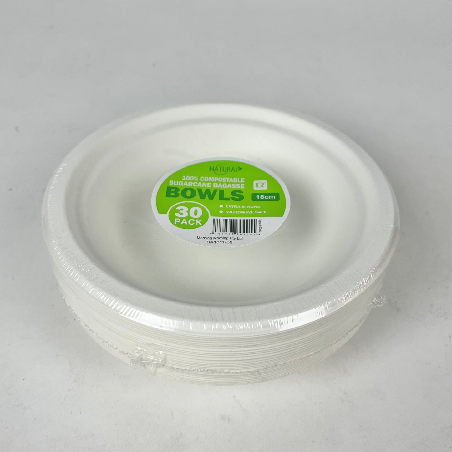 100% Compostable Sugarcane Disposable Plates & Bowls Birthday Party Wedding