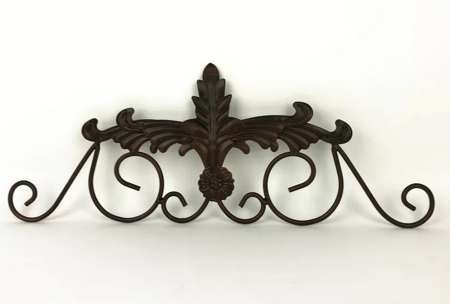 2x Metal Wall Art Decor Iron Wall Door Hang Decor 43x17cm Gift JBA3071
