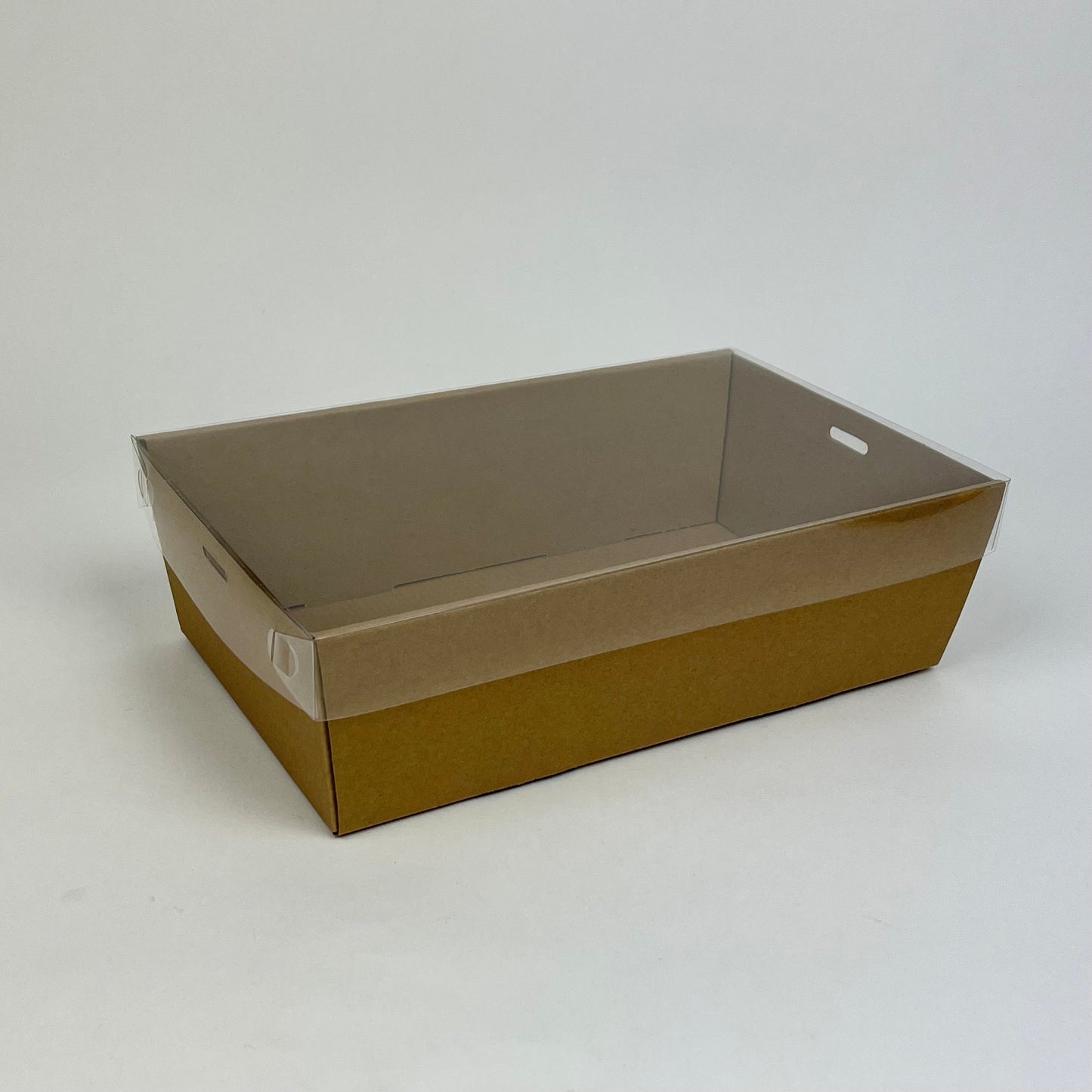 Gazing box - Brown with clear lid