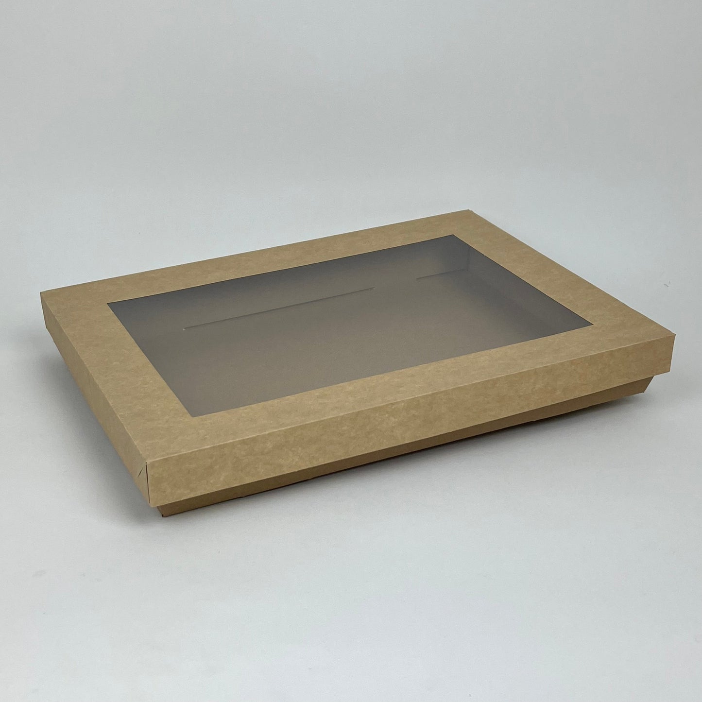 Gazing box - Brown with window lid