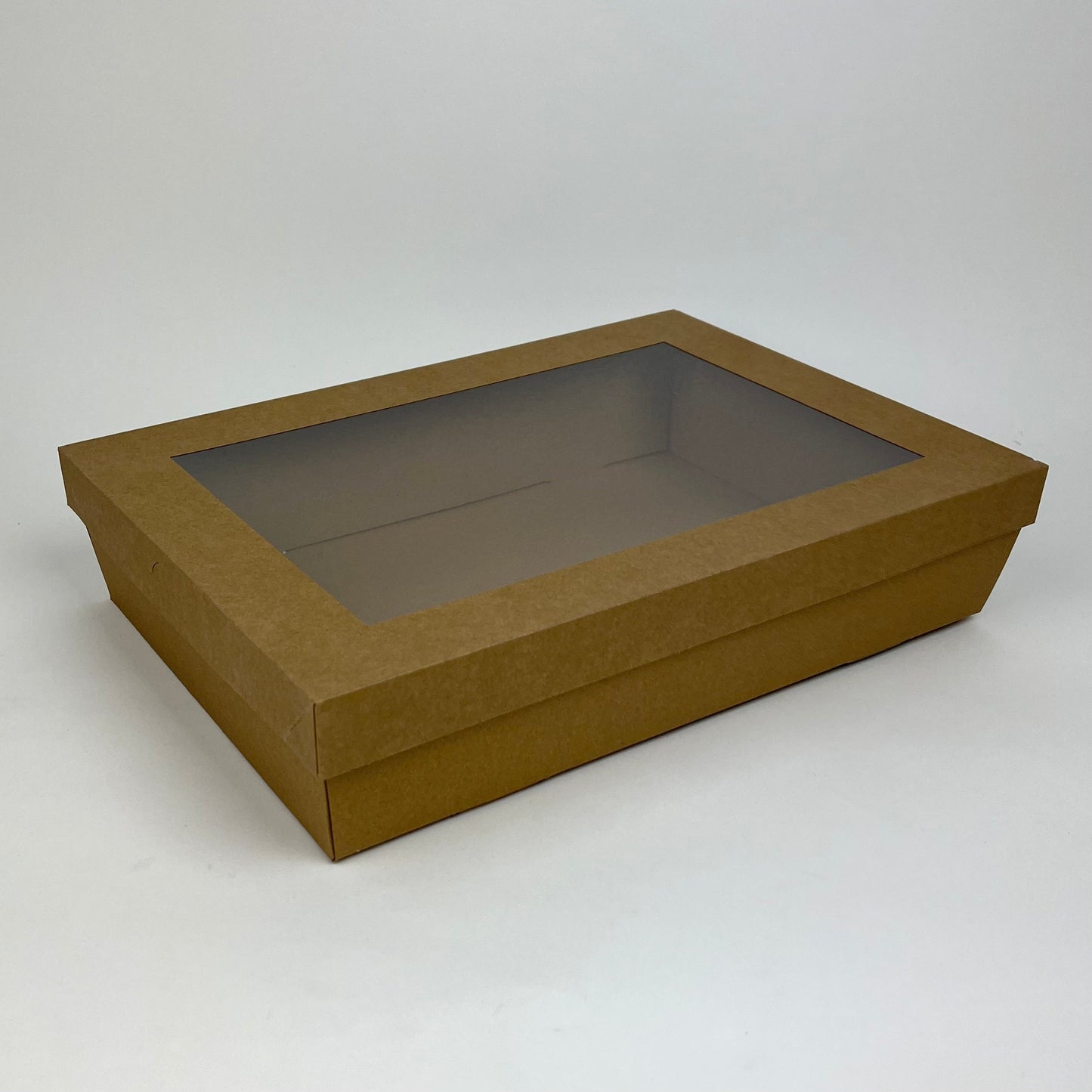 Gazing box - Brown with window lid