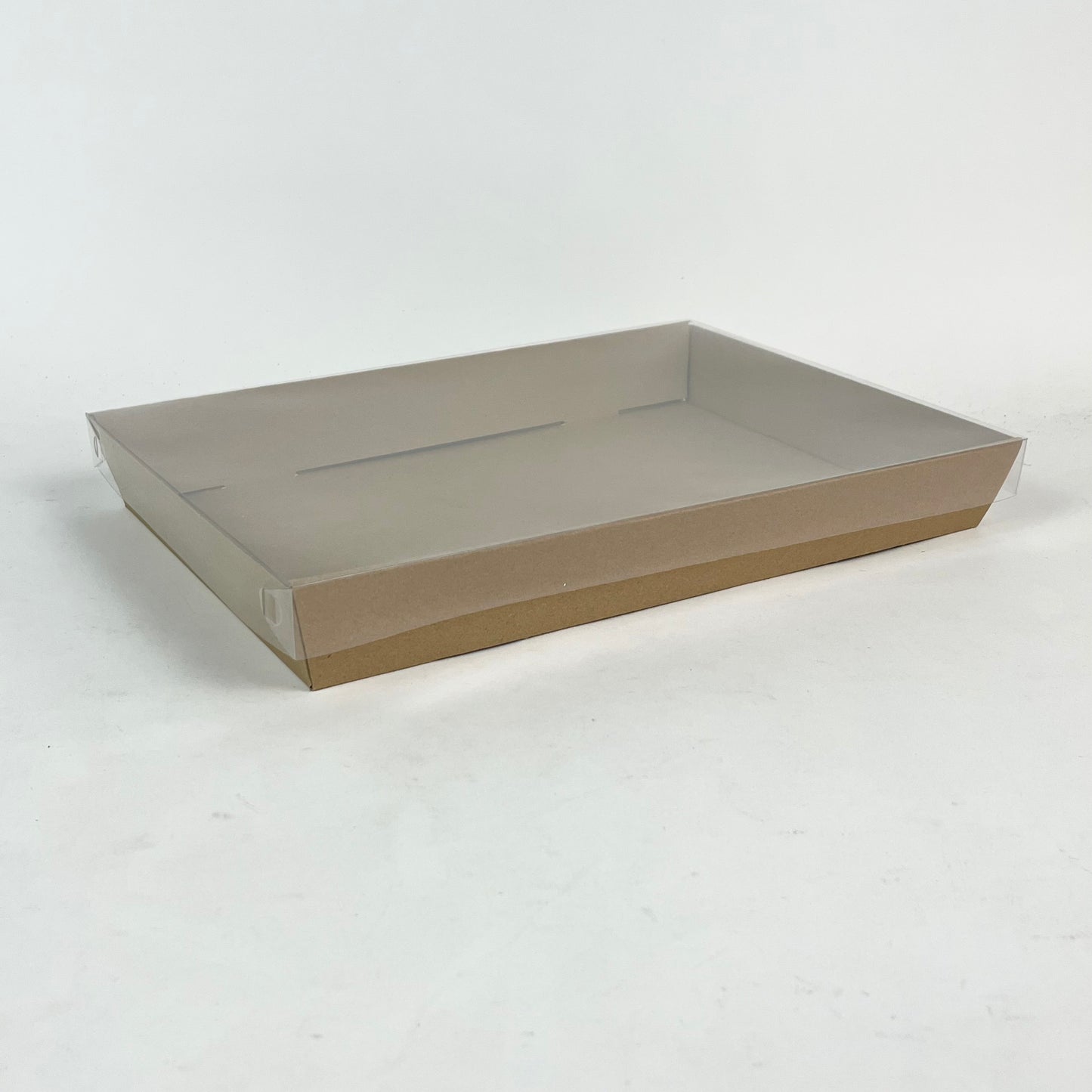 Gazing box - Brown with clear lid