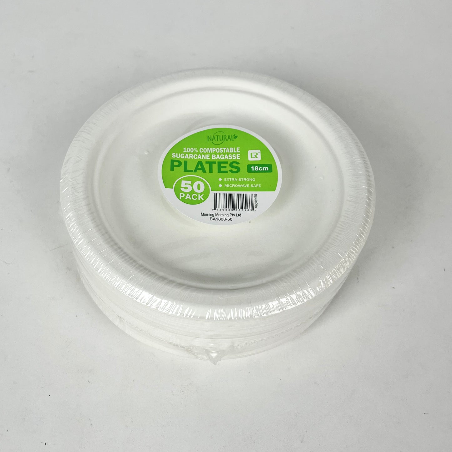 100% Compostable Sugarcane Disposable Plates & Bowls Birthday Party Wedding