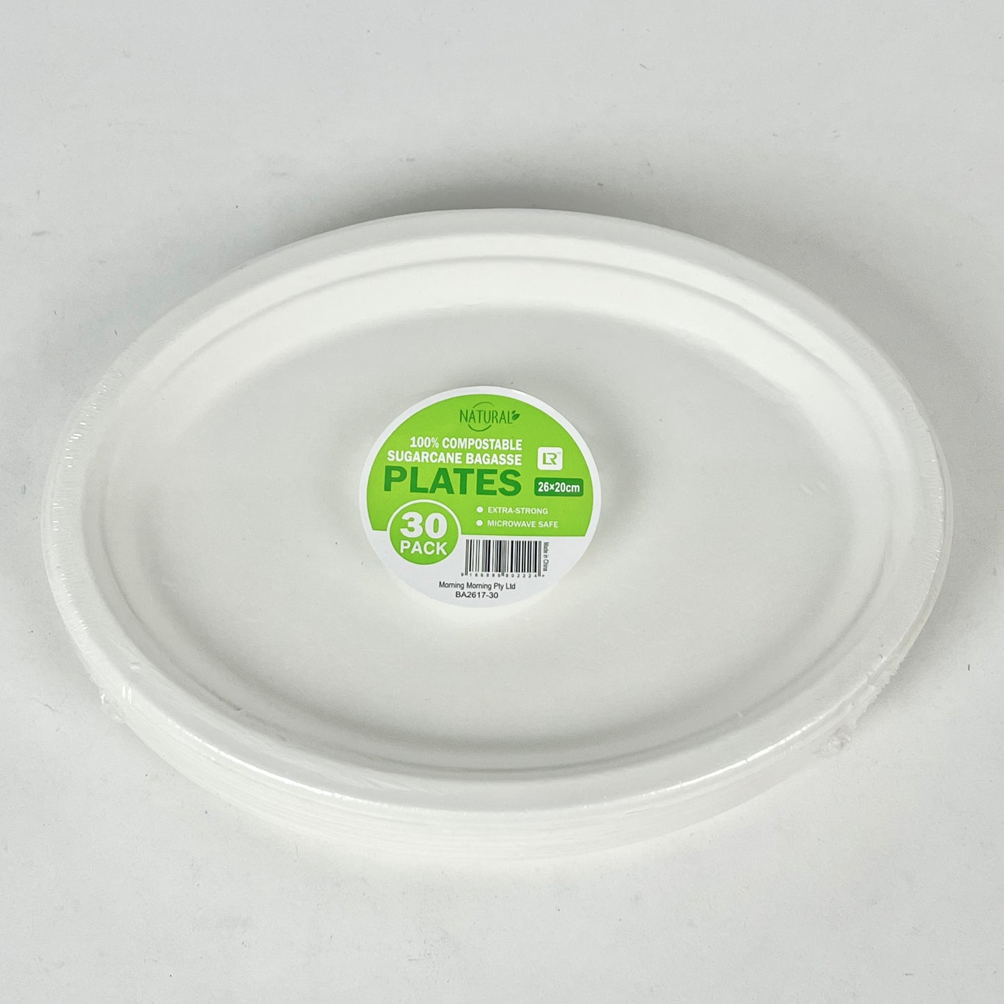 100% Compostable Sugarcane Disposable Plates & Bowls Birthday Party Wedding