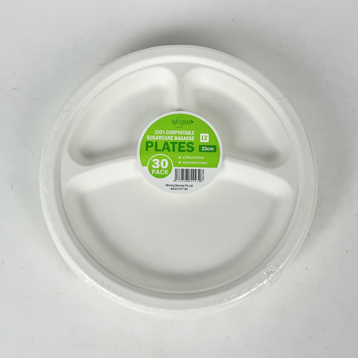 100% Compostable Sugarcane Disposable Plates & Bowls Birthday Party Wedding