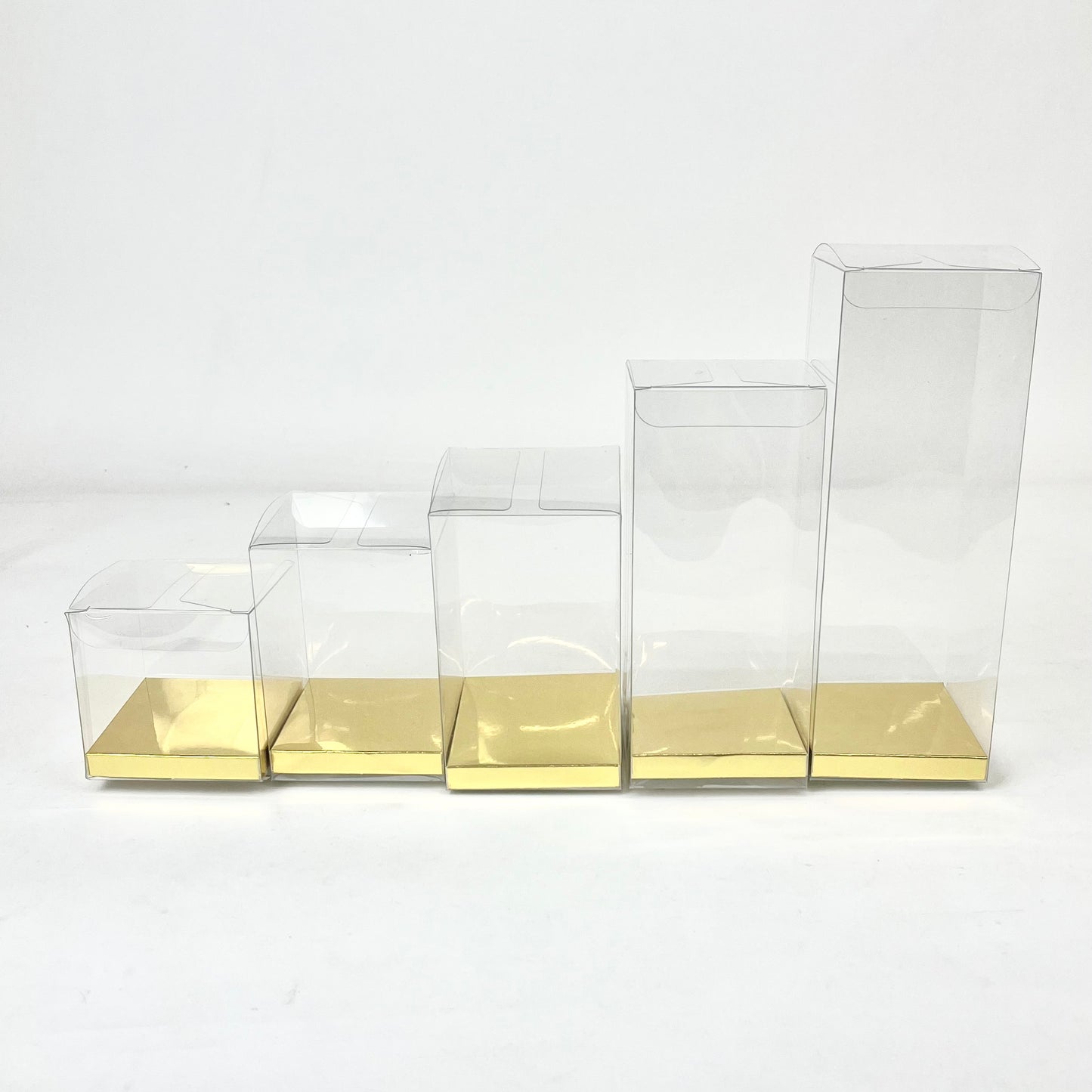 PET Clear Box with 7x7cm Base 120pcs