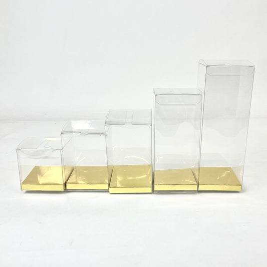 PET Clear Box with 7x7cm Base 120pcs