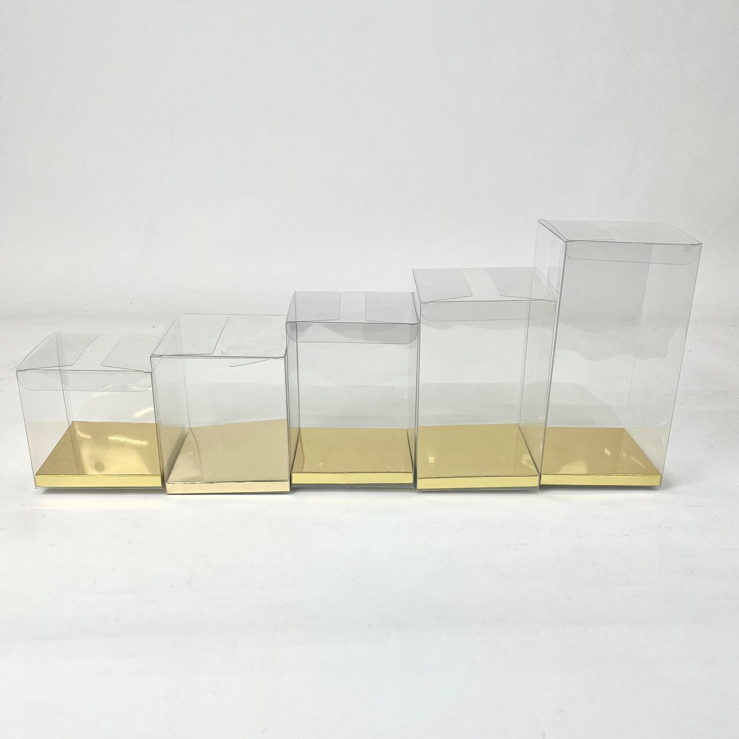 PET Clear Box with 10x10cm Base 120pcs