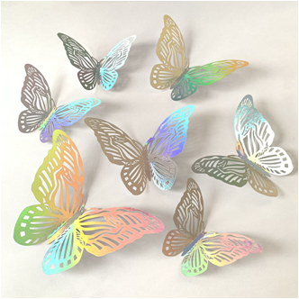 3D Butterfly Decorations