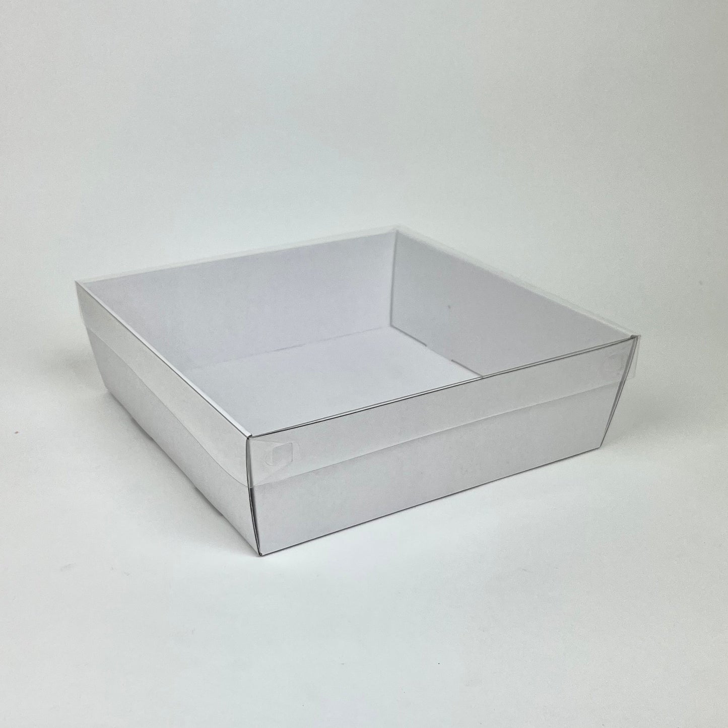 Gazing box -  White with clear lid