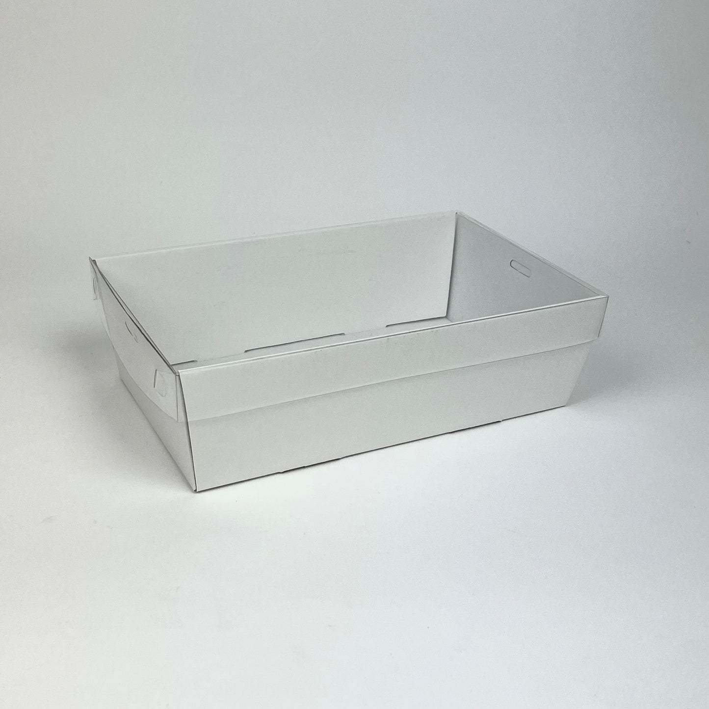 Gazing box -  White with clear lid