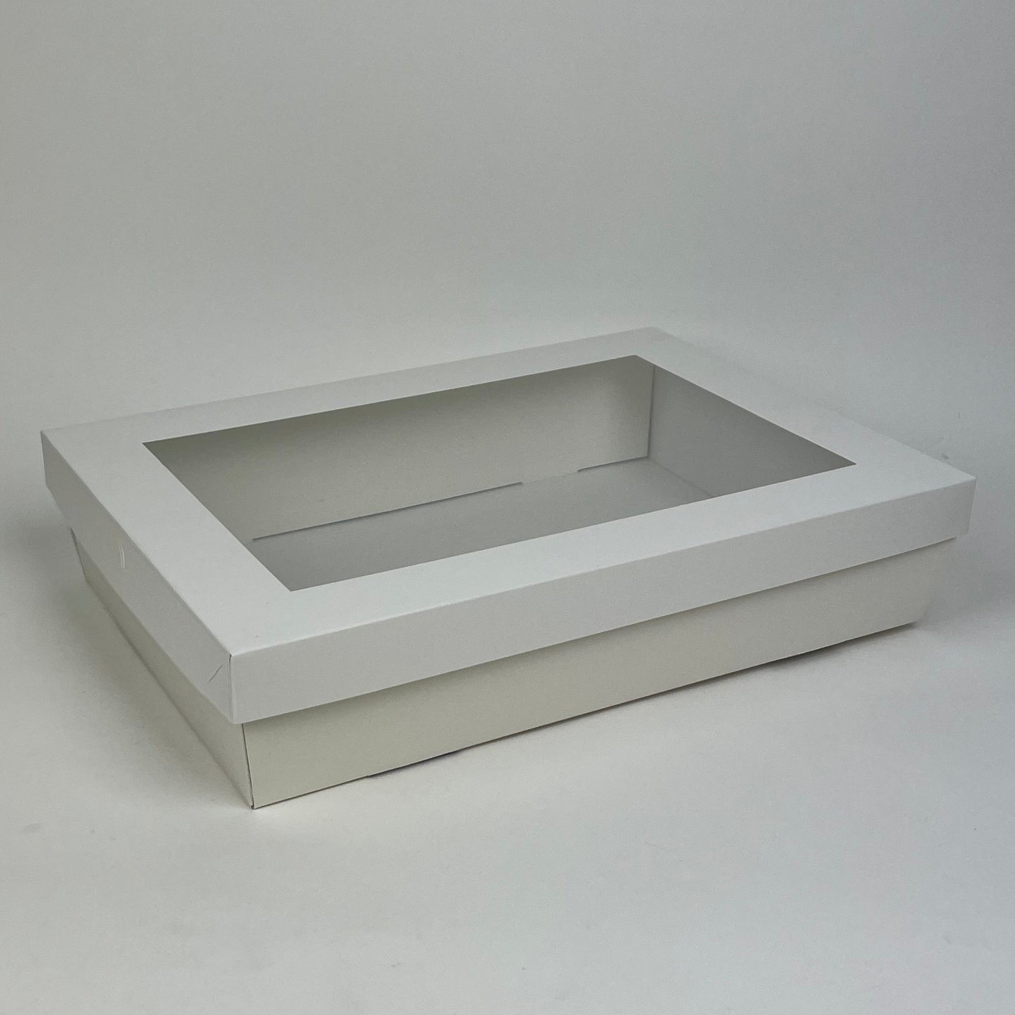 Gazing box - White with window lid