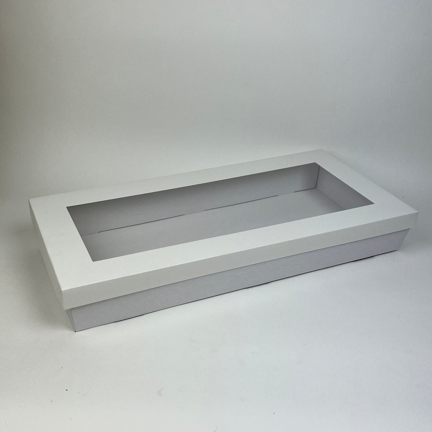 Gazing box - White with window lid