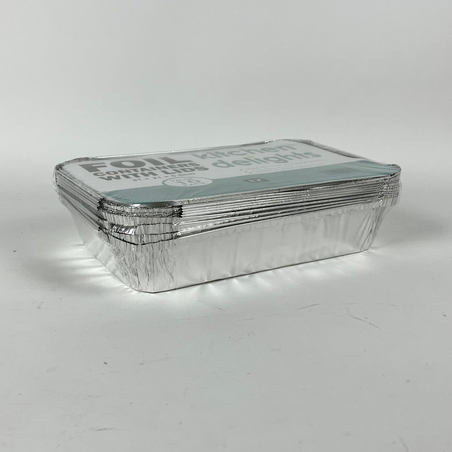 Foil containers with lids