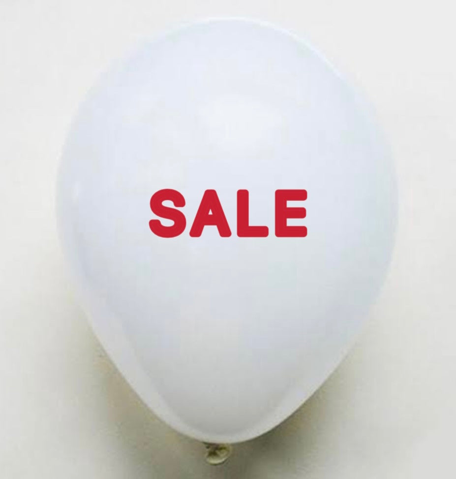 Balloon with “sale”