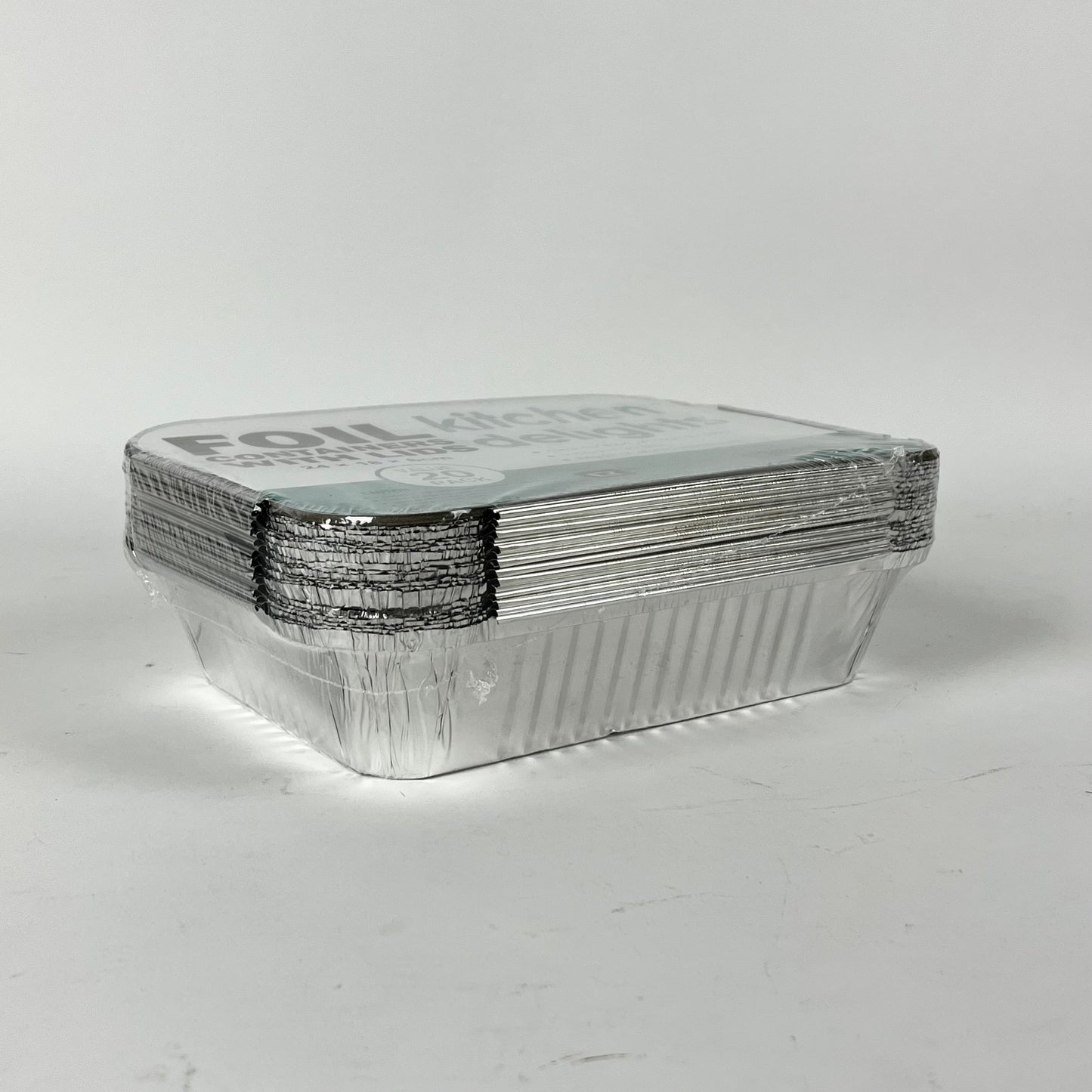 Foil containers with lids