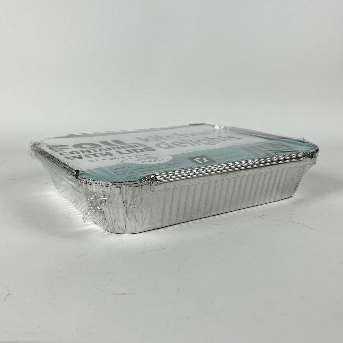 Foil containers with lids