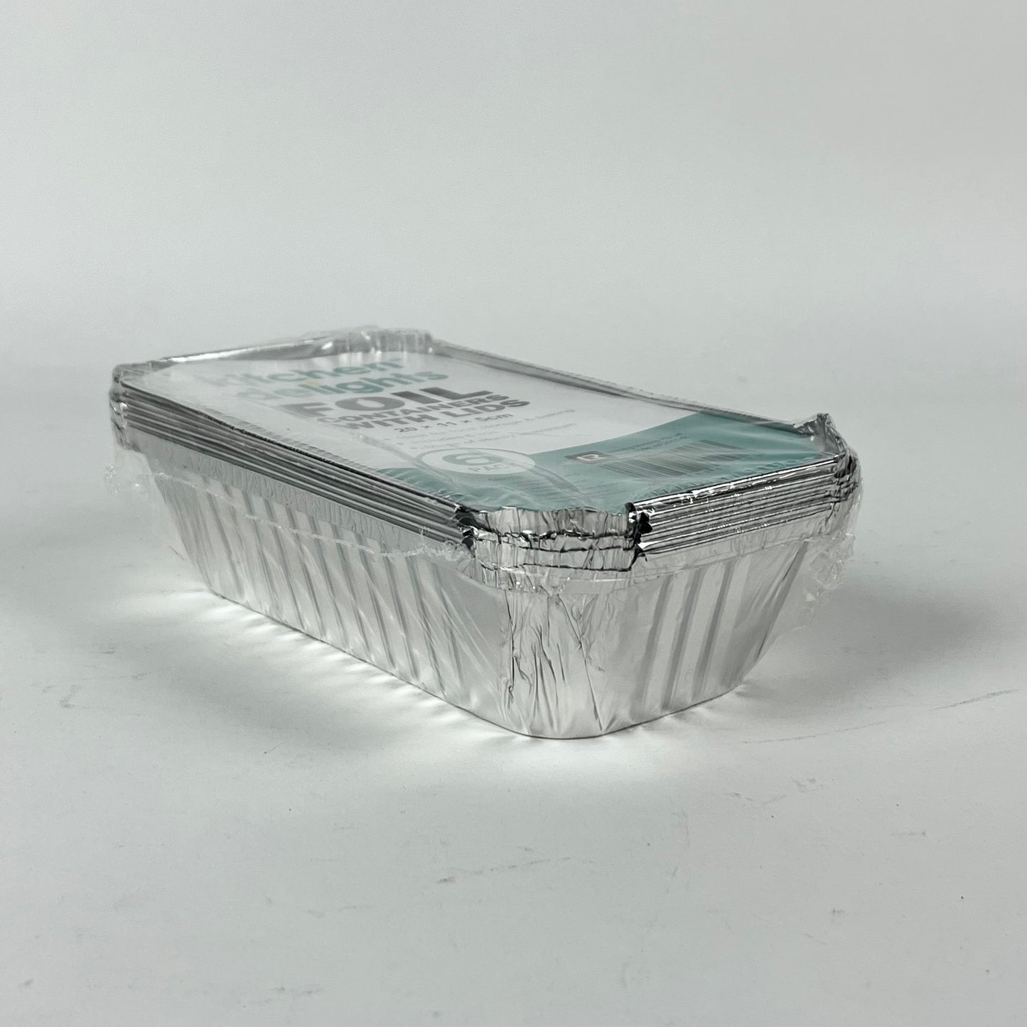 Foil containers with lids