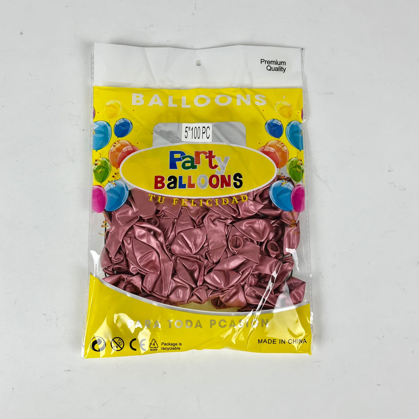 Metallic balloons 5” 100pcs