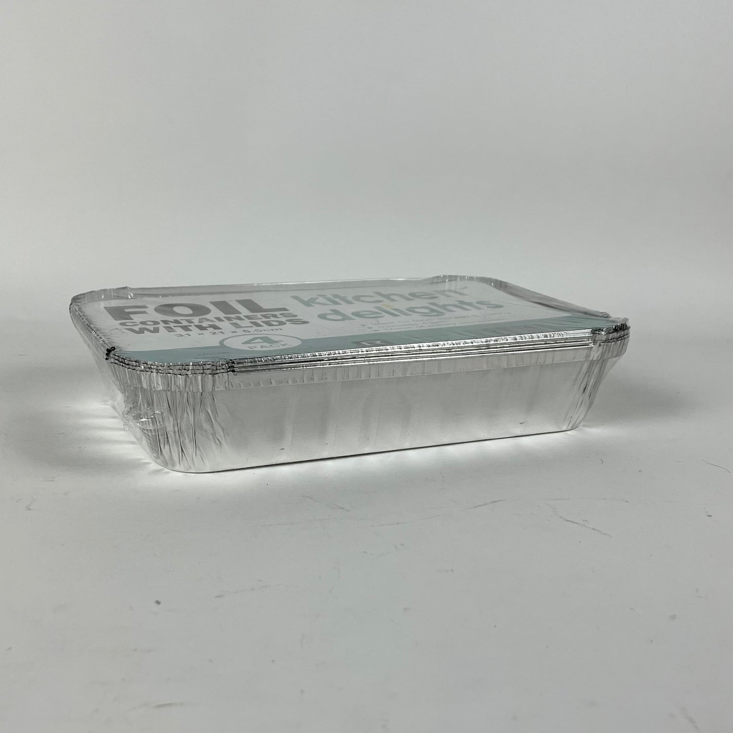 Foil containers with lids