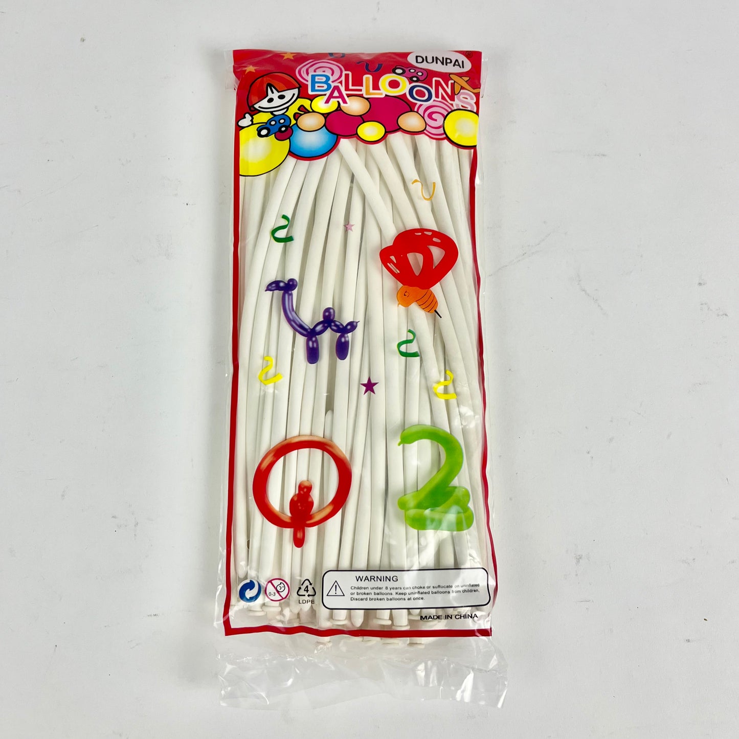 Balloon long shape 100pcs