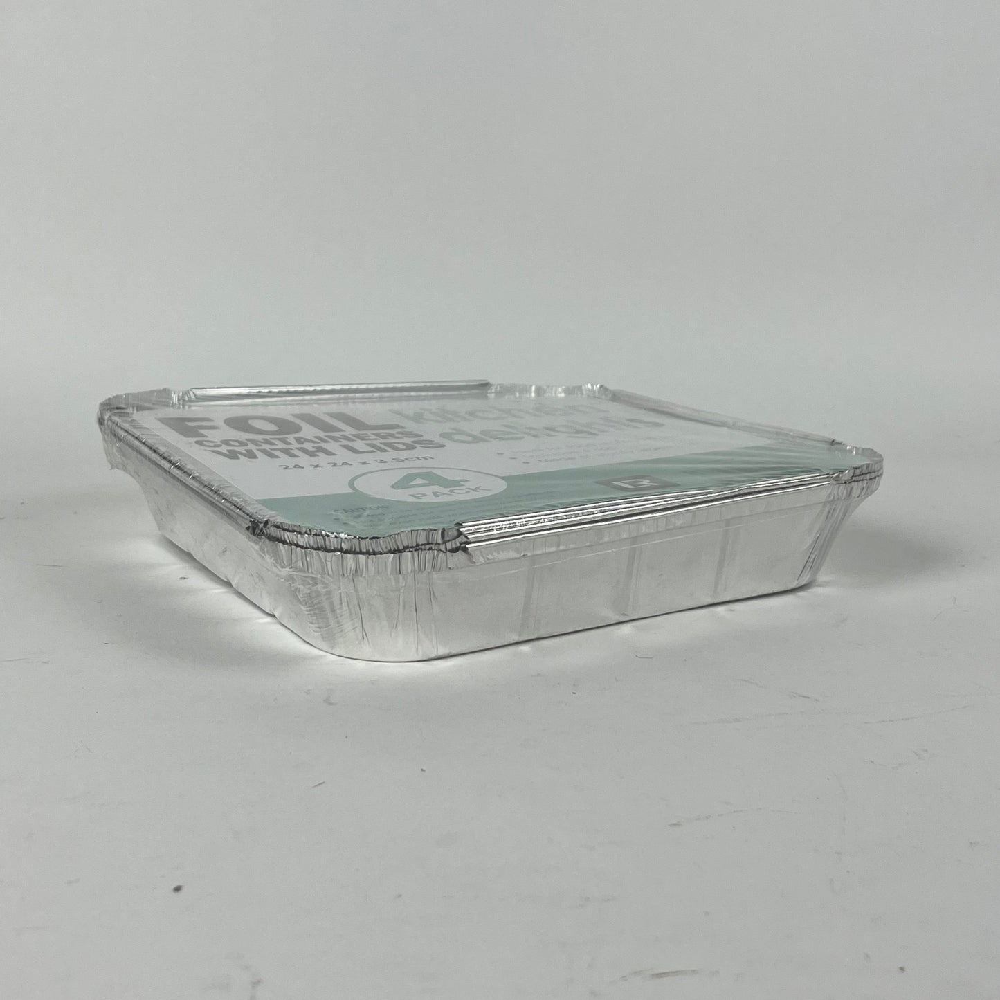 Foil containers with lids