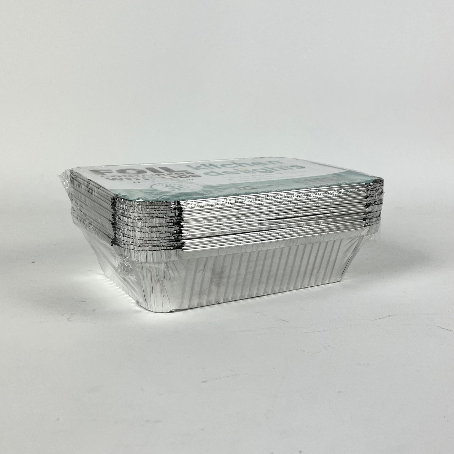 Foil containers with lids