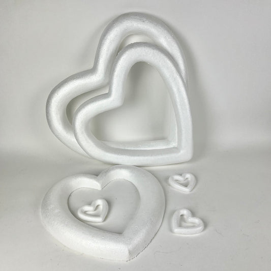 Foam heart ring