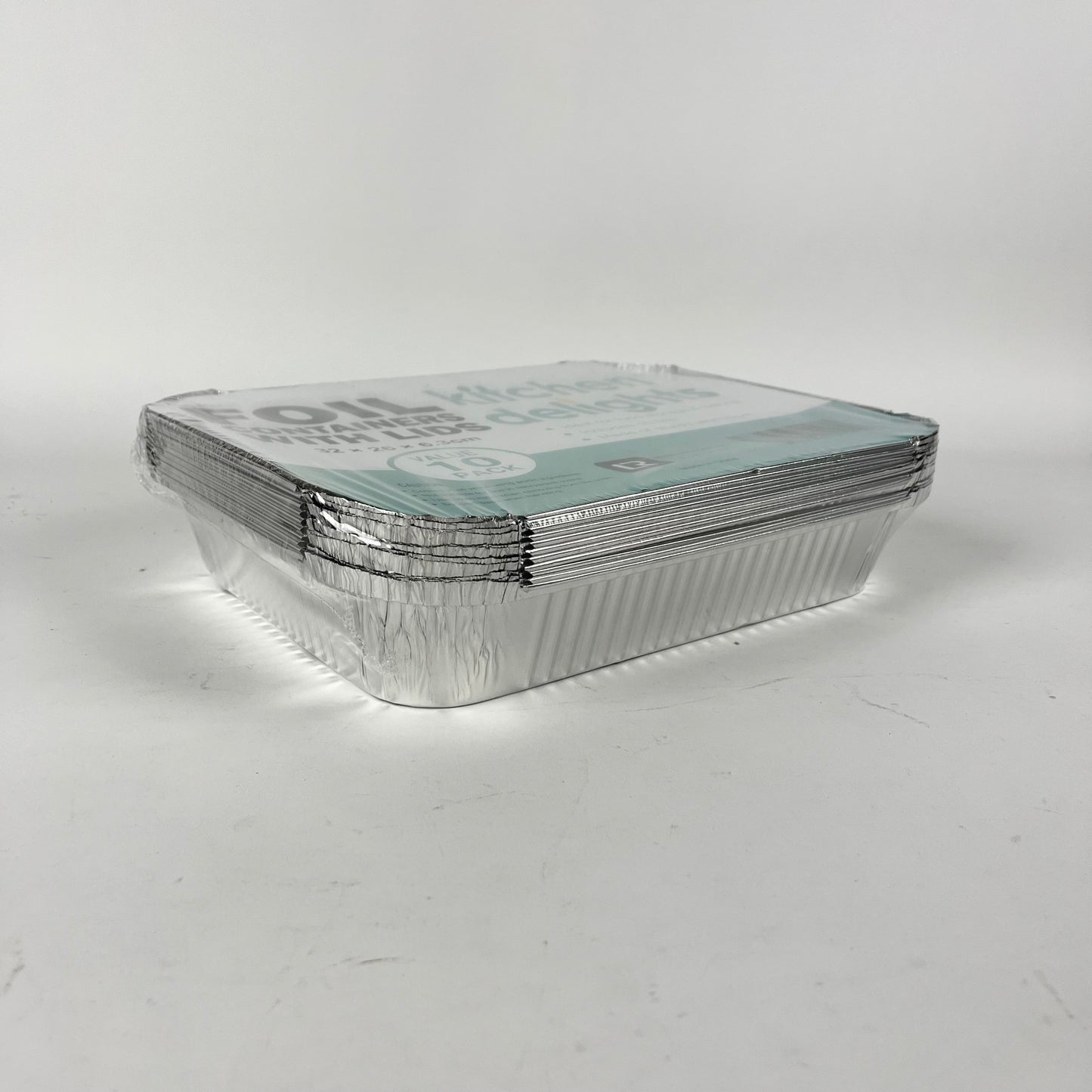 Foil containers with lids