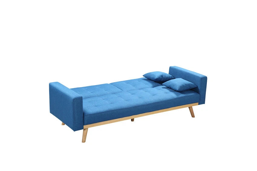 3 Seater Sofabed Solid Wood Base Sofa Bed Seat Chair ZY-1070B-1 MEL FREE POSTAGE